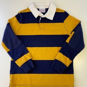Hanna Andersson Rugby Polo in Cotton Jersey